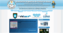 Desktop Screenshot of futboldemesa.org.ar